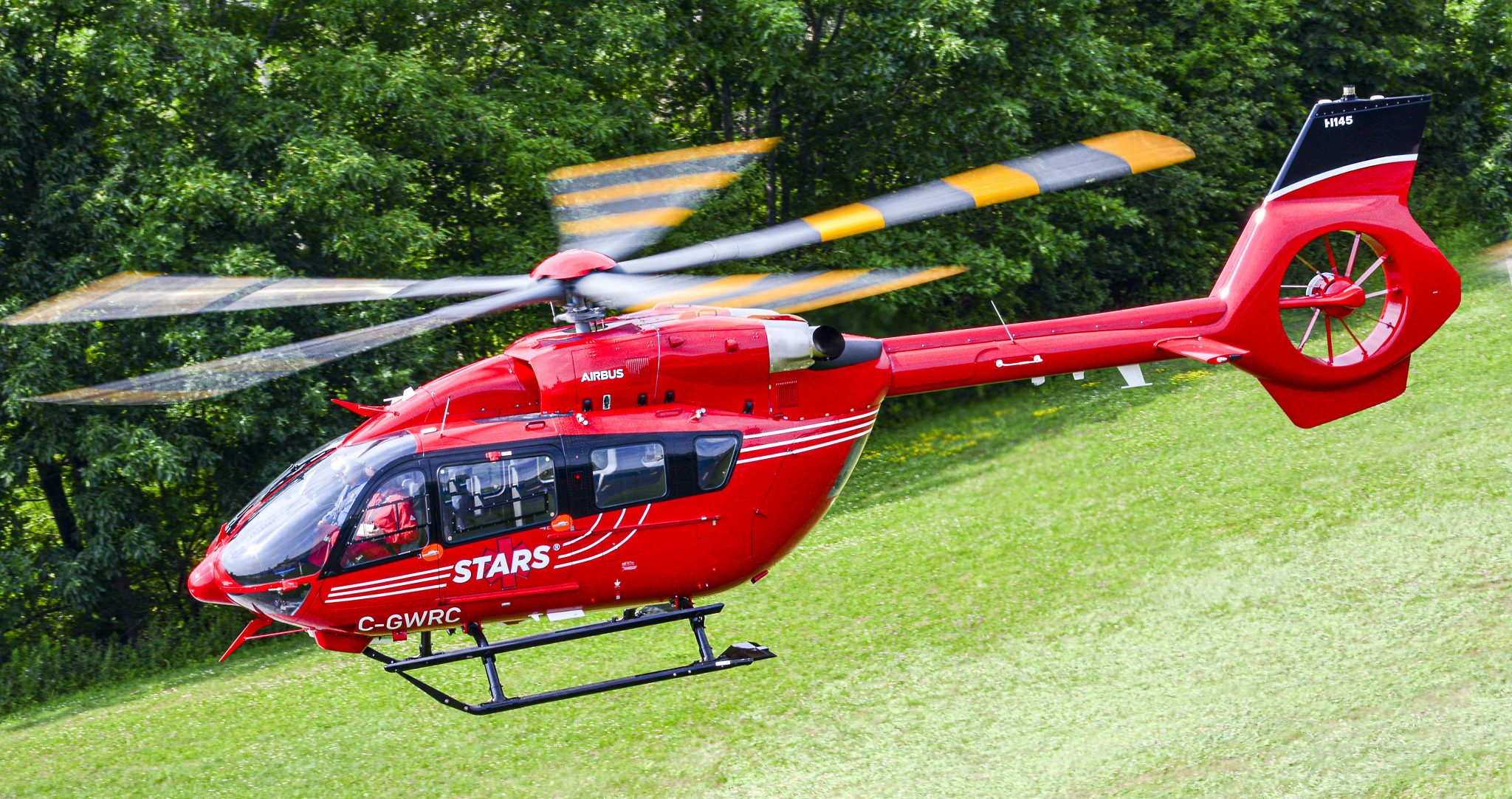 Airbus Helicopters Canada Delivers First Five Bladed H145 Helicopter In